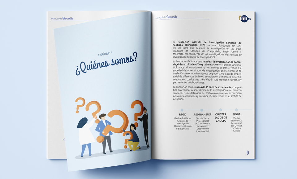  Fundación Instituto de Investigación Sanitaria de Santiago de Compostela (FIDIS) - Manual de bienvenida corporativo